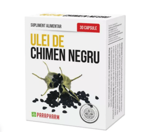 Ulei De Chimen Negru, 30 capsule, Parapharm