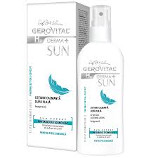 Lotiune calmanta dupa plaja H3 Derma+ Sun, 150 ml, Gerovital