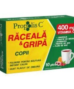 Propolis C raceala si gripa copii, 10 plicuri, Fiterman Pharma