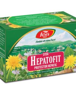 Ceai Hepatofit, D156, 20 plicuri, Fares