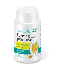 Evening Primrose + Vit E, 30 capsule, Rotta Natura