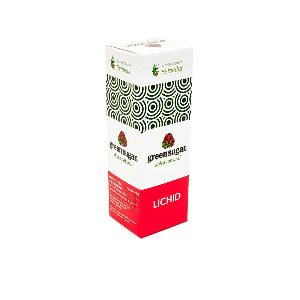 Green Sugar Lichid 50 ml, Remedia 3 Green Sugar Lichid 50 ml, Remedia
