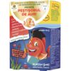 Pestisori Gumati cu Omega 3 Aroma de Lamaie Verde si Capsuni 36 jeleuri Mollers