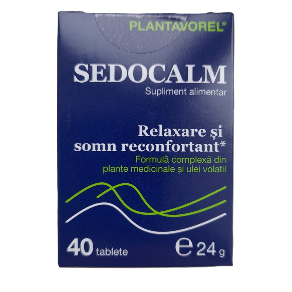 Sedocalm V, 40 tablete, Plantavorel 1 Sedocalm V, 40 tablete, Plantavorel