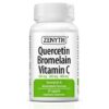 Zenyth Quercetin Bromelaină Vitamina C, 30 capsule 1 Quercetin Bromelain Vitamina C 30 capsule Zenyth