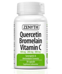 Zenyth Quercetin Bromelaină Vitamina C, 30 capsule