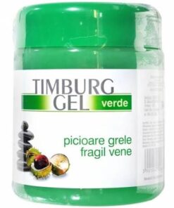 Timburg Gel Verde picioare grele și vene fragile, 500 g