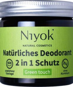 Deodorant cremă natural Green Touch, 40 ml, Niyok