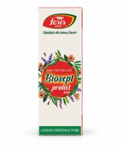 Biosept Protect A30, spray pentru gât, 20 ml, Fares