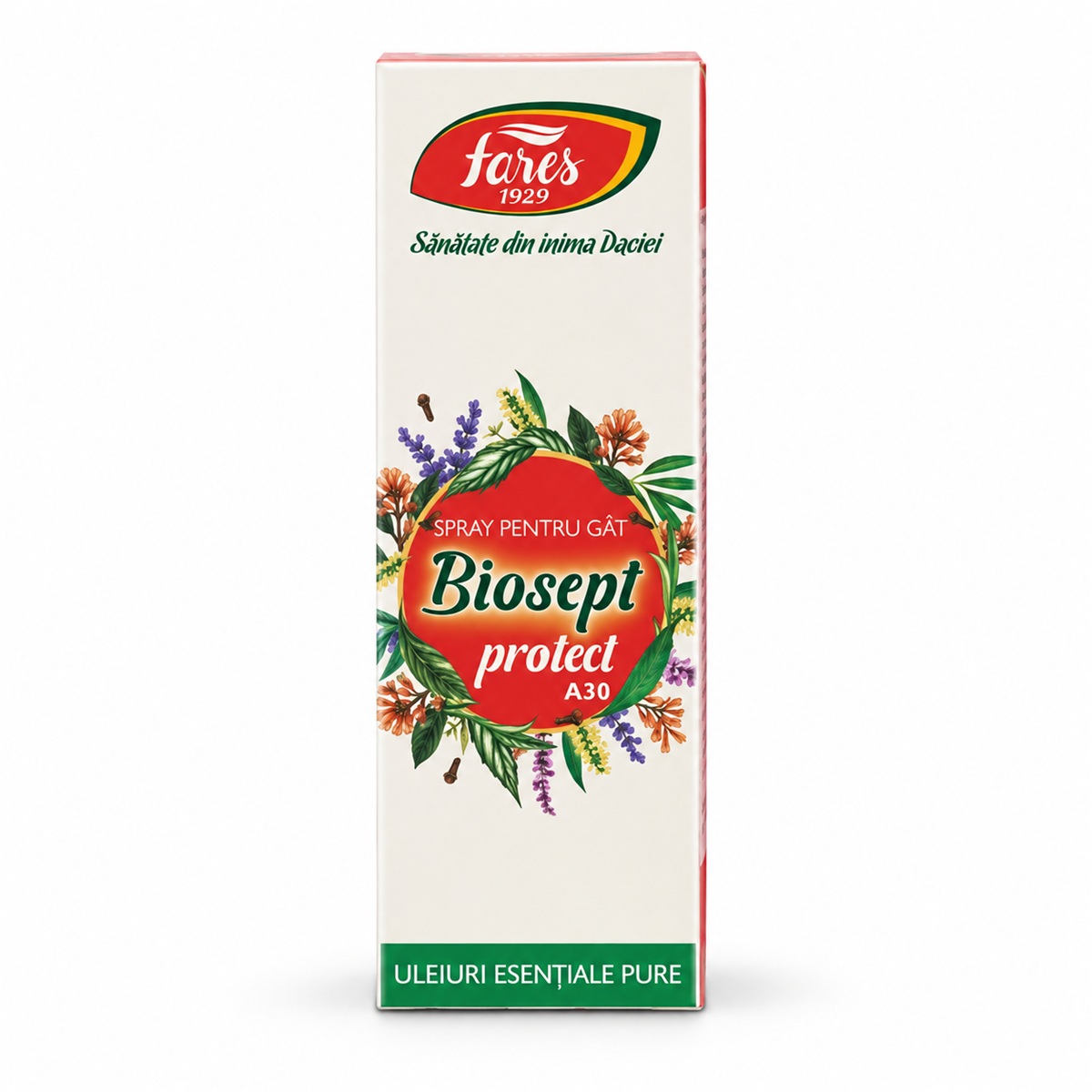Biosept Protect A30, spray pentru gât, 20 ml, Fares 2 Biosept Protect A30, spray pentru gât, 20 ml, Fares