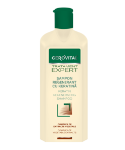 Gerovital Sampon regenerant cu keratina Tratament Expert 400 ml