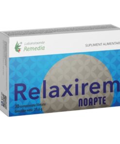 Relaxirem Noapte, 30 comprimate, Laboratoarele Remedia