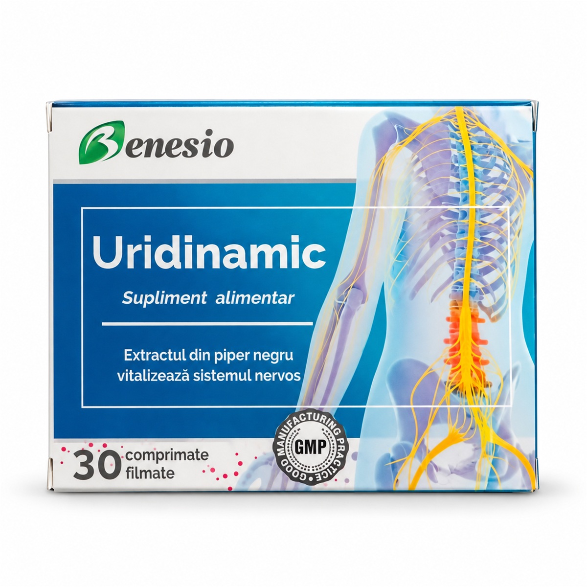 Uridinamic, 30 comprimate filmate, Benesio 2 Uridinamic, 30 comprimate filmate, Benesio