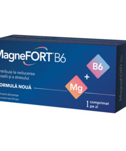 Magnefort B6, 30 comprimate, Biofarm