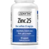Zinc 25, 90 capsule, Zenyth