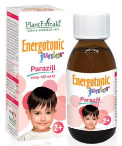 Sirop Energotonic Junior Paraziți, 125 ml, Plant Extrakt