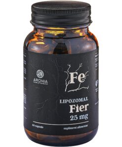 Fier Lipozomal 25 mg, 60 capsule, Aronia Charlottenburg